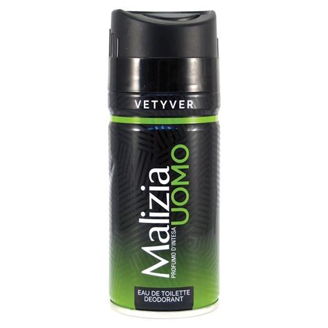 malizia deodorant for men vetiver.